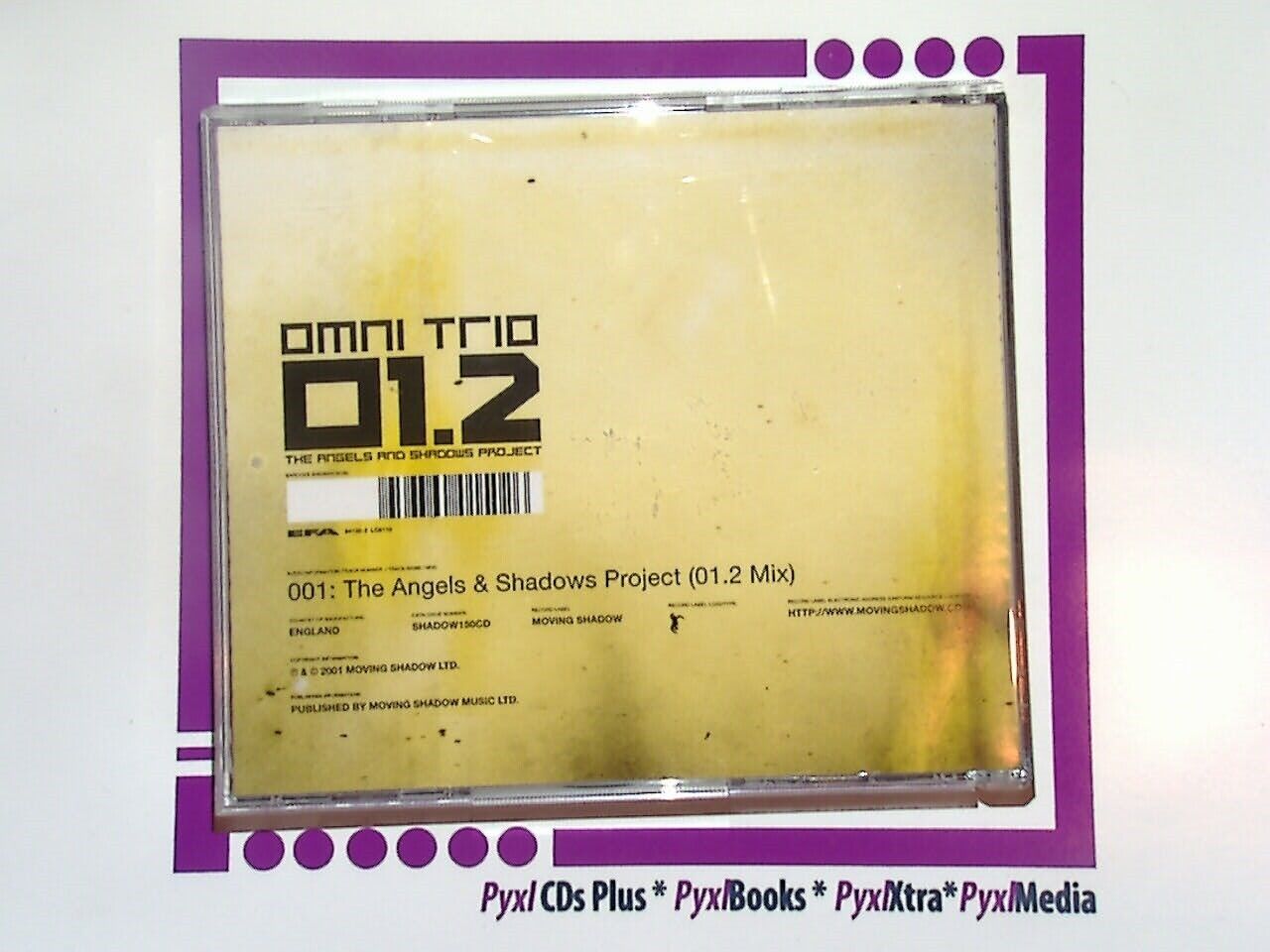 Omni Trio 01.2 	(The Angels And Shadows Project) CD Mint