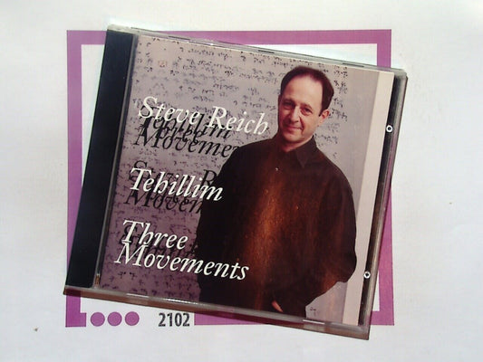 Steve Reich	Tehillim / Three Movements  CD Mint