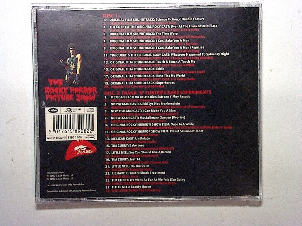Rocky Horror Picture Show - Richard O'Brien 2CD 2000 Nr Mint