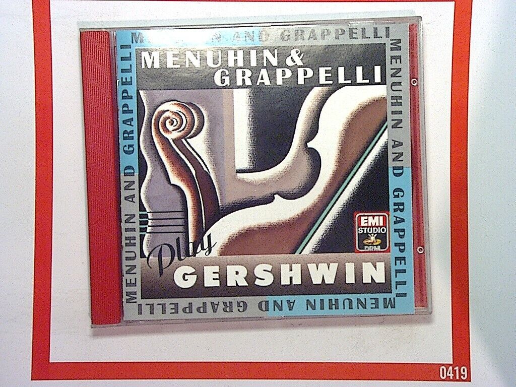 Menuhin and Grappelli Play Gershwin CD Mint
