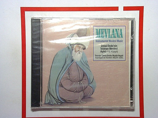 Mevlana Instrumental Mevievi Music Cd NEW Zekai Dede'nin