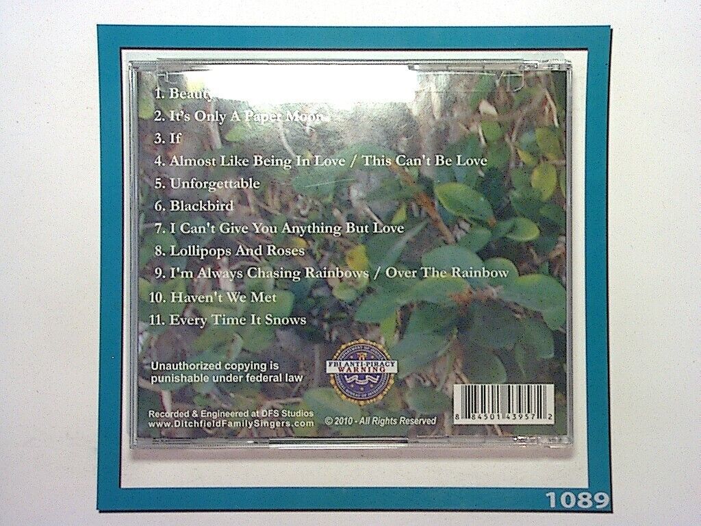 Michael & Taylor Ditchfield	Just the Two of Us CD New & Sealed (Gift Option)*