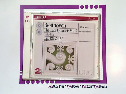 Quartetto Italiano	Beethoven The Late Quartets Vol. 2 CD Mint Rare
