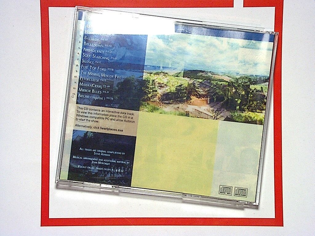 Steve Ashman Heart Places CD Mint rare