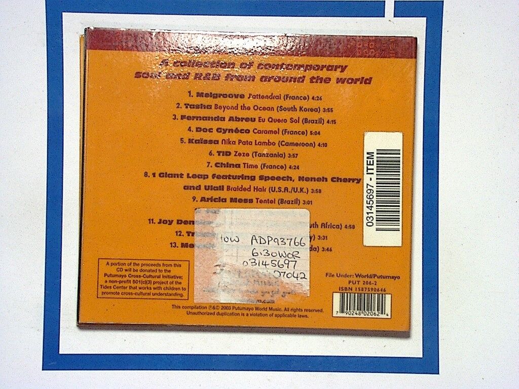 Various Artists - Global Soul (2003) Cd nr Mint