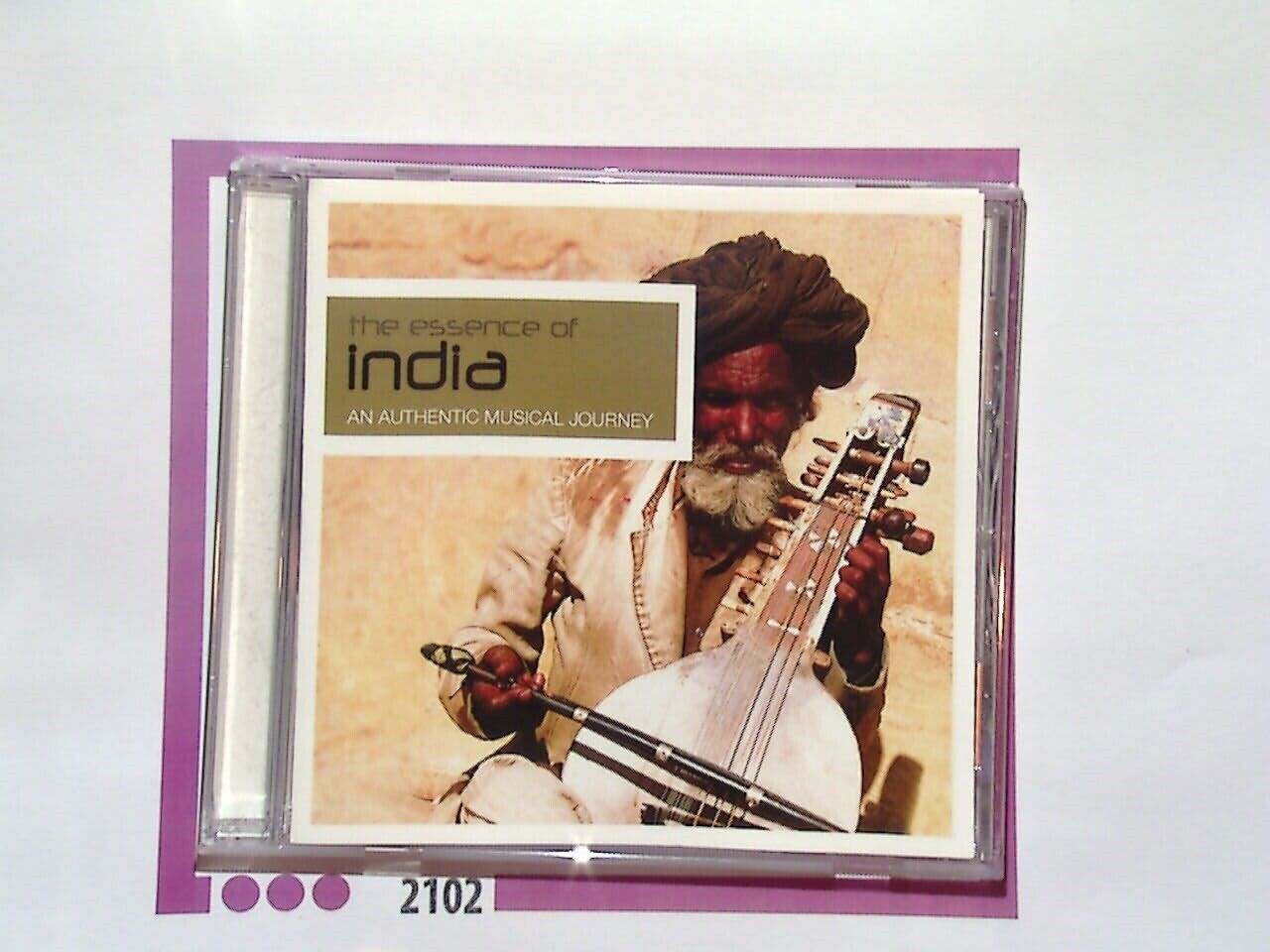 The Essence of India	An Authentic Musical Journey CD  Like New