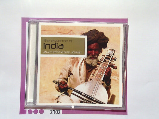 The Essence of India	An Authentic Musical Journey CD  Like New