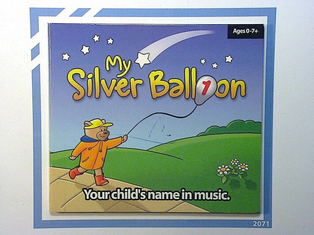 My Silver Balloon 1	Your Child's Name In Music 'Grace' 0-7+ CD Nr Mint