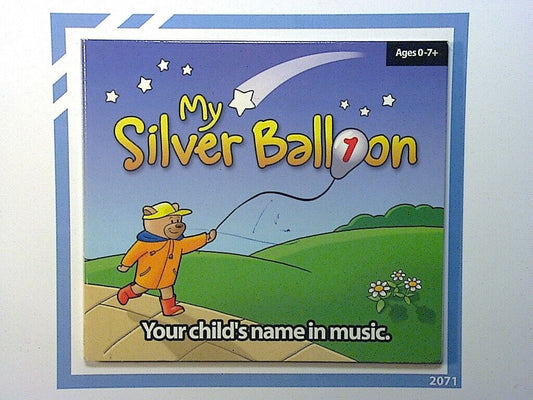 My Silver Balloon 1	Your Child's Name In Music 'Grace' 0-7+ CD Nr Mint