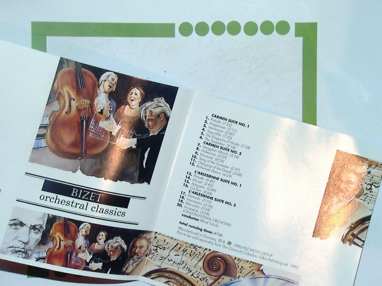 The Classical Collection 17	Bizet Orchestral Classics CD Mint