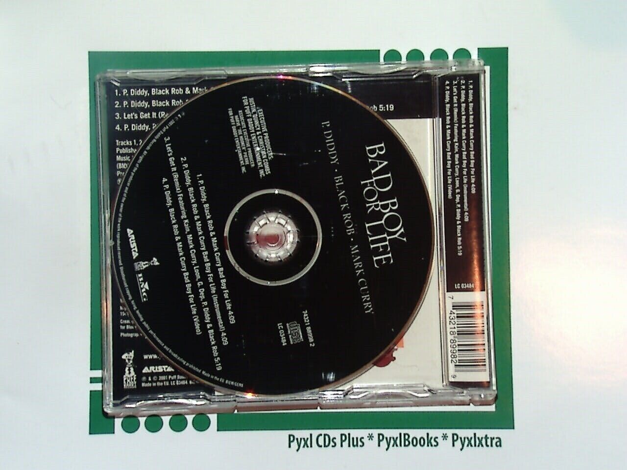 P Diddy, Black Rob, Mark Curry - Bad Boy For Life CD Nr Mint