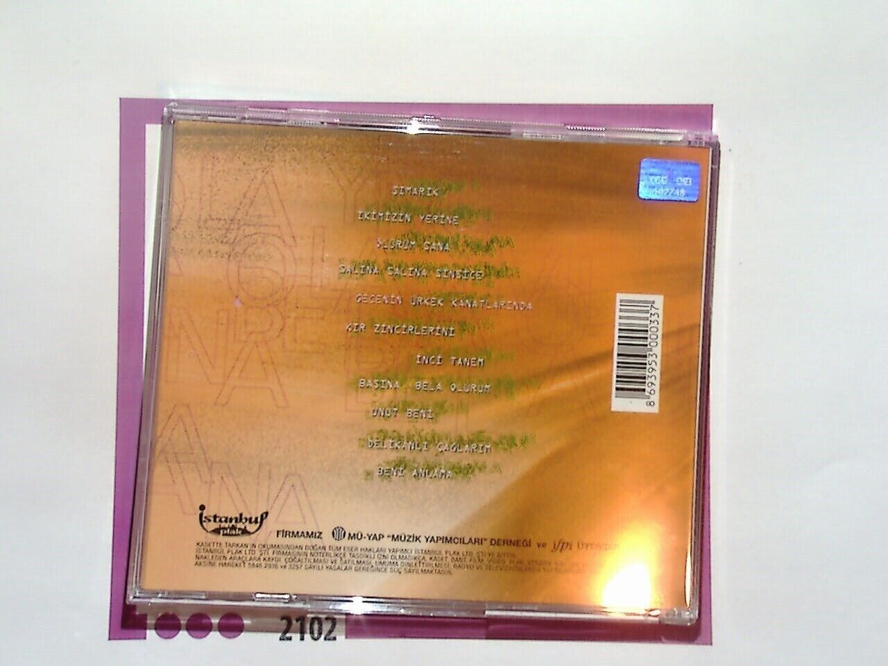 Tarkan	Oelueruem Sana CD Mint