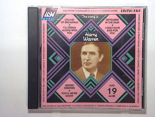 The Song Is.. - Harry Warren Nr Mint Cd Rare