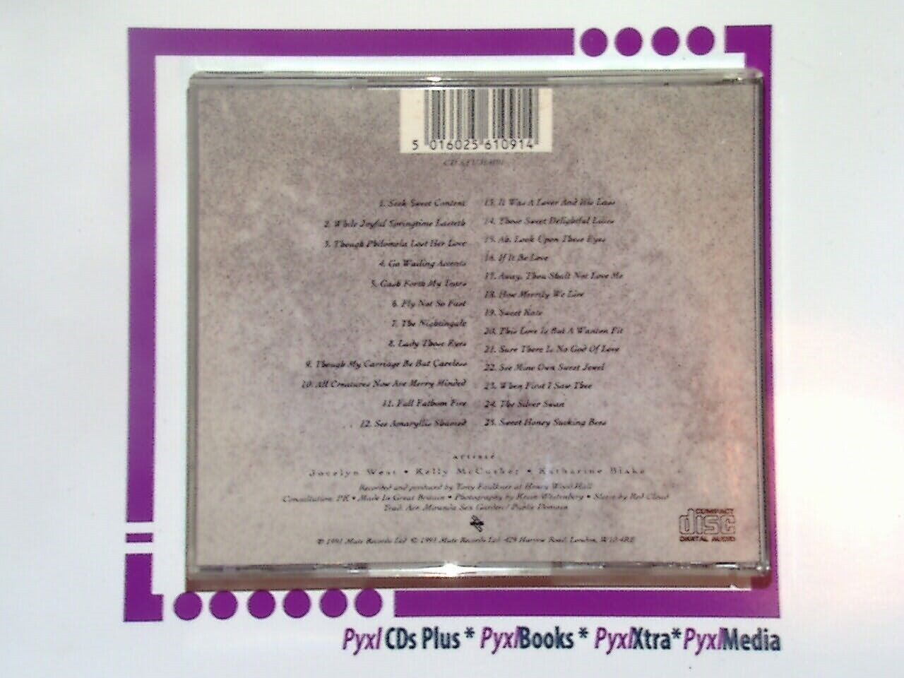 Miranda Sex Garden	Madra CD Nr Mint