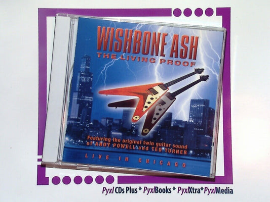 Wishbone Ash	Living Proof Live In Chicago CD Mint