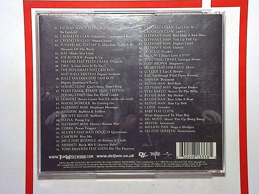 Various Artist	Westwood Platinum Edition 2003 2CD Mint