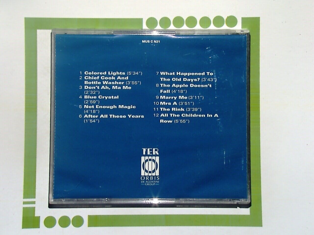 The Musicals Collection #21	The Rink  Original Broadway Cast CD Mint