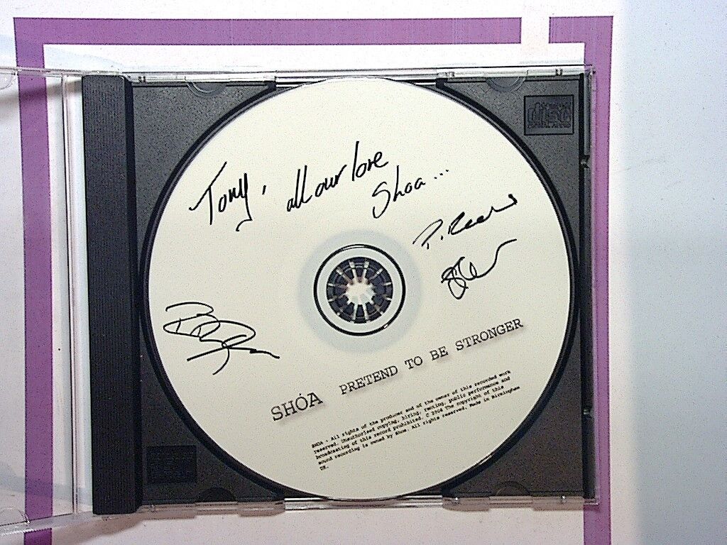 SHOA - Pretend To Be Stronger CD Signed Mint