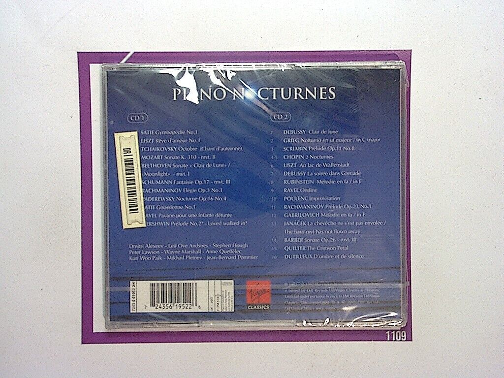 Various Artist	Piano Nocturnes CD New & Factory Sealed