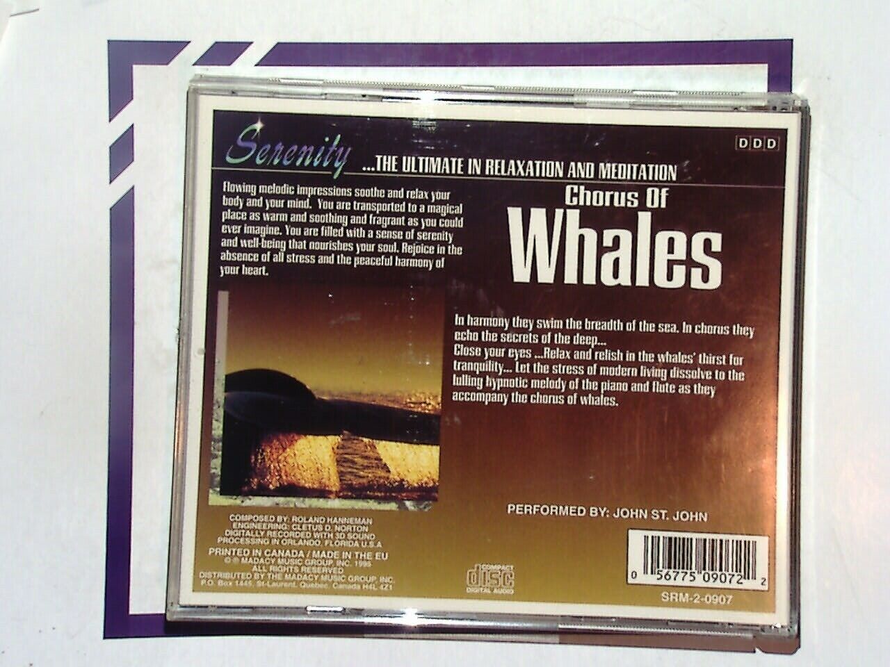 Roland Hanneman	Chorus of Whales