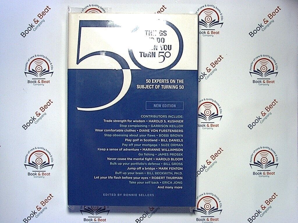 Ronnie Sellers - 50 Things to Do When You Turn 50 HB New