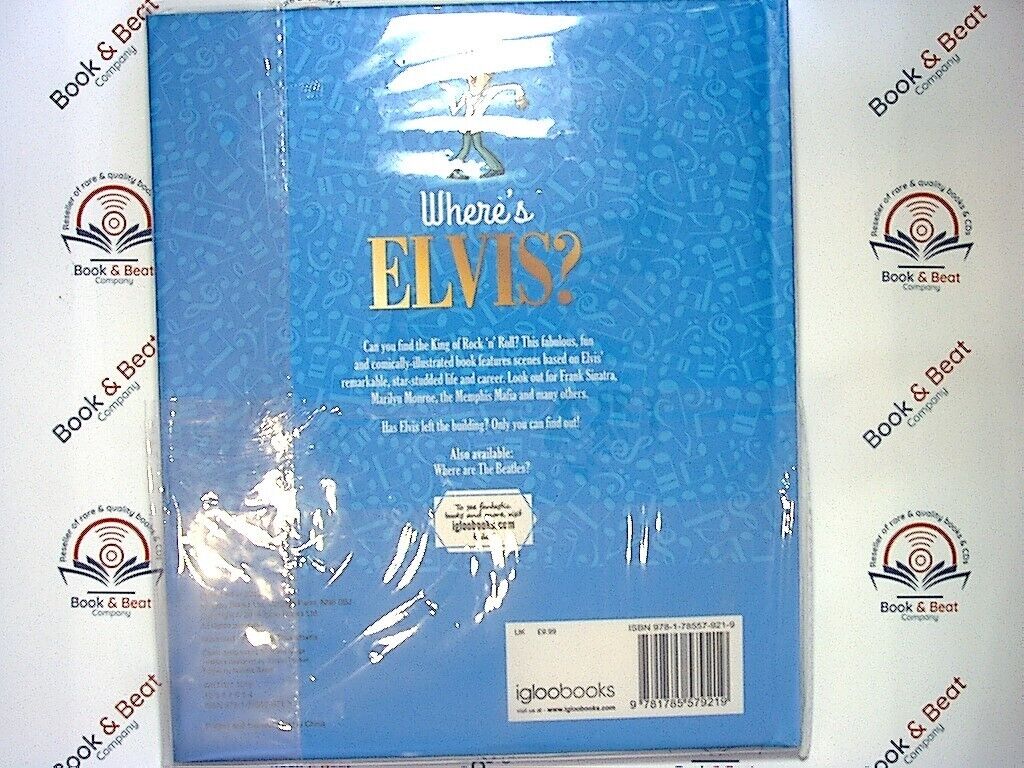 Where's Elvis? Find the King of Rock 'n' Roll  HB New