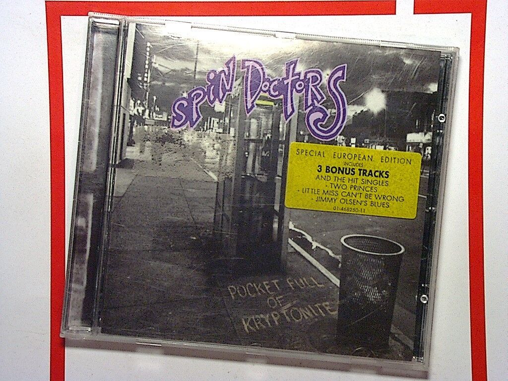 Pocket Full Of Kryptonite	Spin Doctors Special European Edition CD Mint