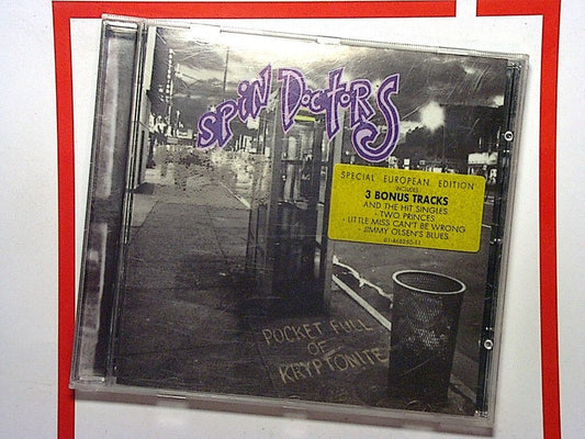 Pocket Full Of Kryptonite	Spin Doctors Special European Edition CD Mint