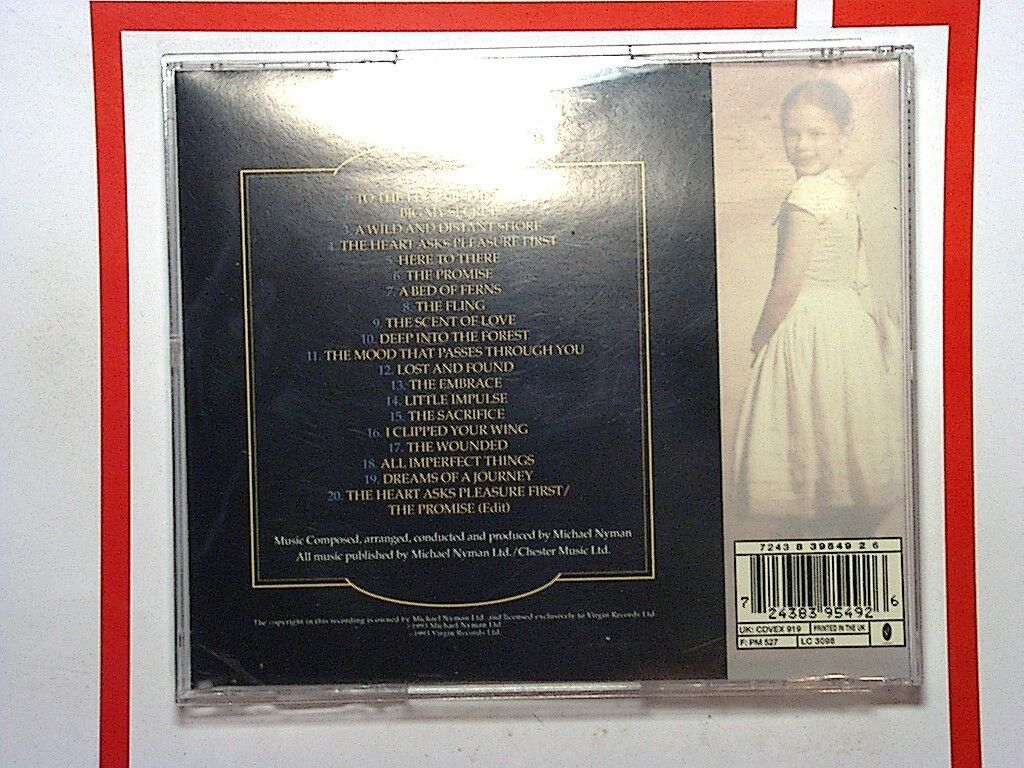 Piano [Original Motion Picture Soundtrack] CD Mint Michael Nyman