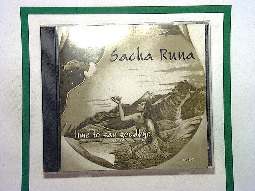 Sacha Runa - Time To Say Goodbye CD Nr Mint