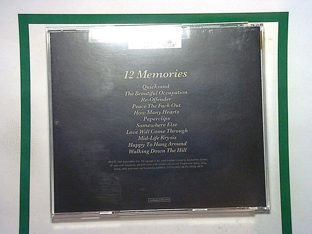 Travis	12 Memories CD  Mint