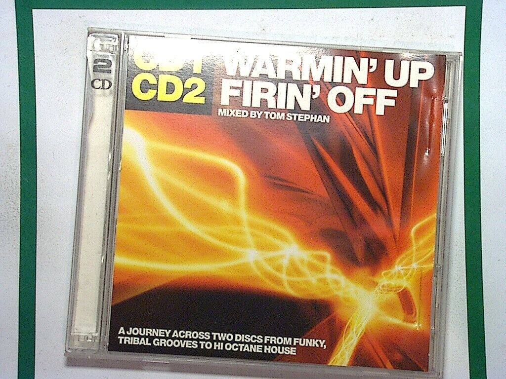 Ministry CD 	Warmin' Up Firin' Off Mixed By Tom Stephan 2 CD Mint