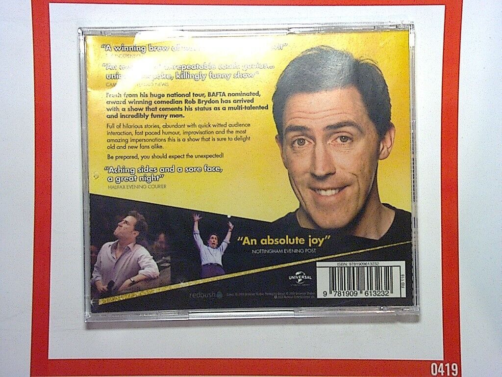 Rob Brydon	Live 2CD Mint