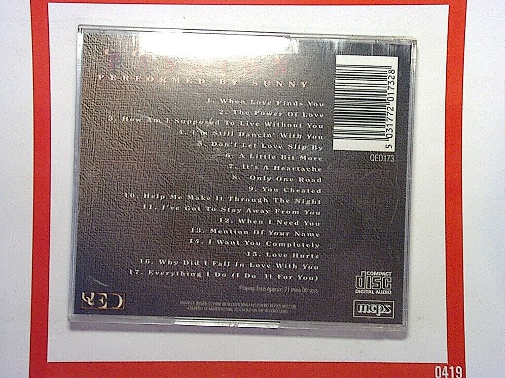 Sunny: Country Passion 18 Country Songs CD Mint