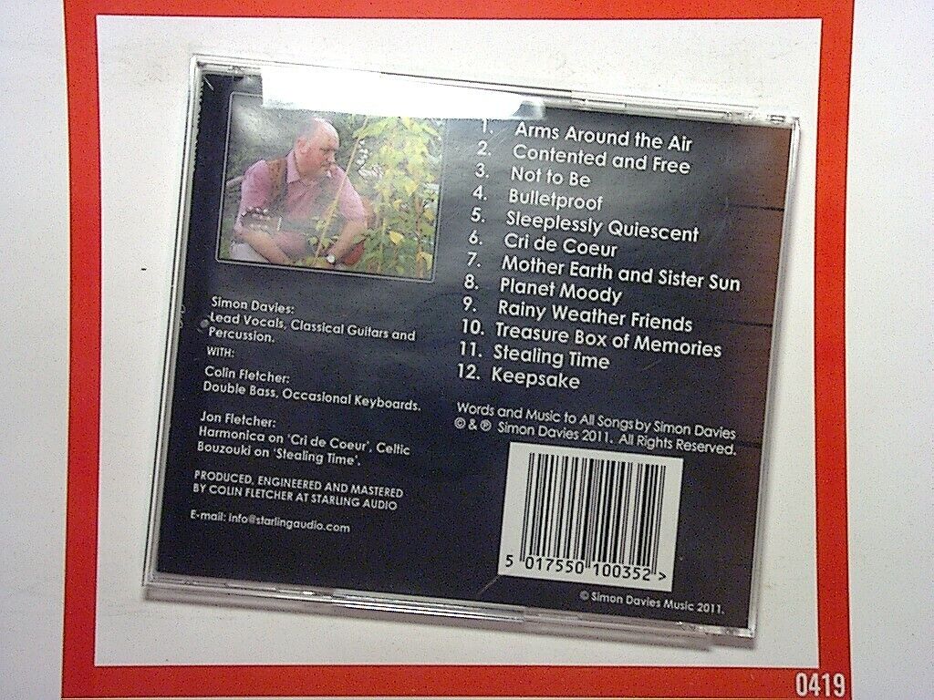 Simon Davies	Keepsake CD Nr Mint