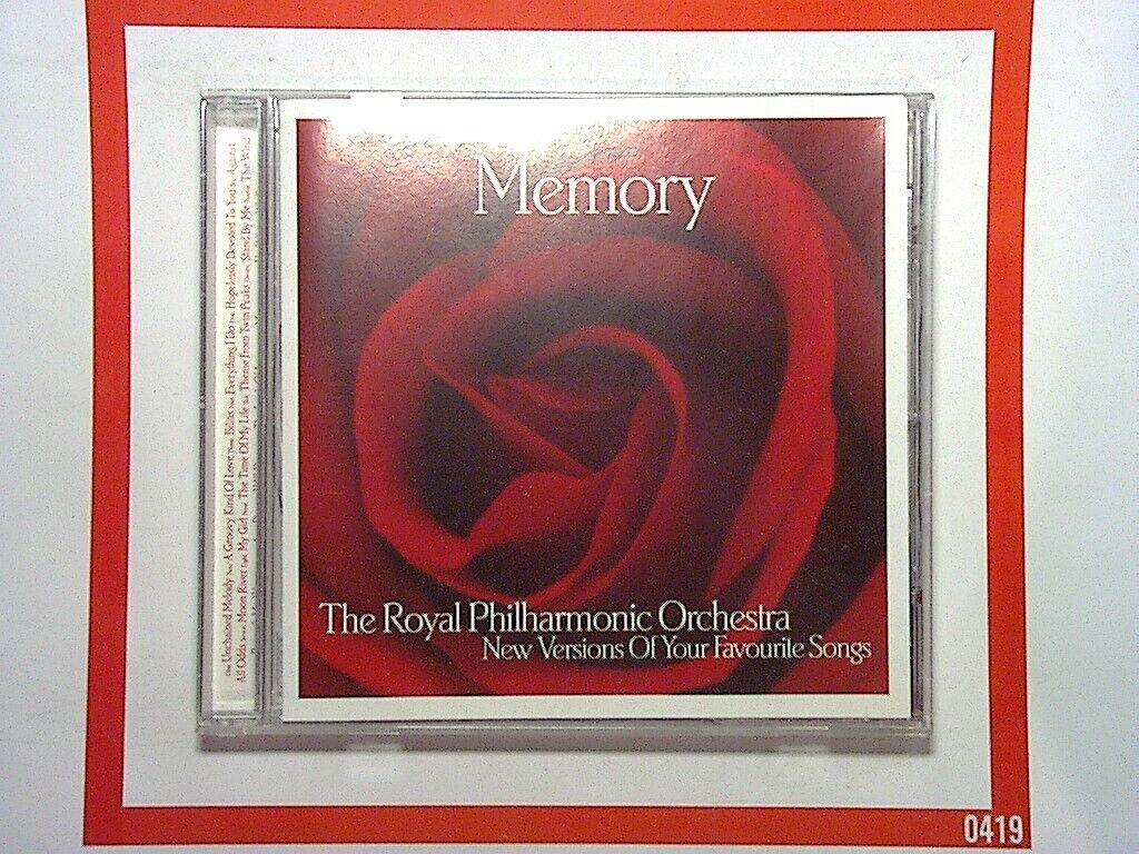 Royal Philharmonic Orchestra	Memory: New Versions of Your Favourite Songs CD Mnt