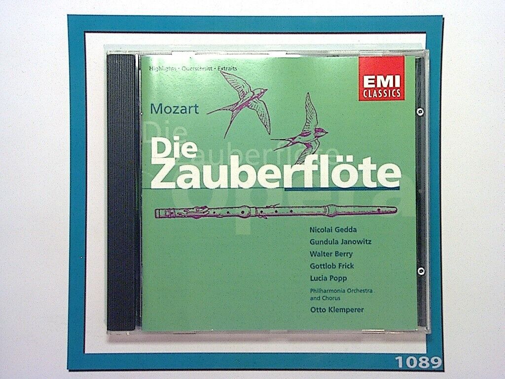Mozart: Die Zauberflöte [Magic Flute] (highlights)	CD Mint (Gift Option)*