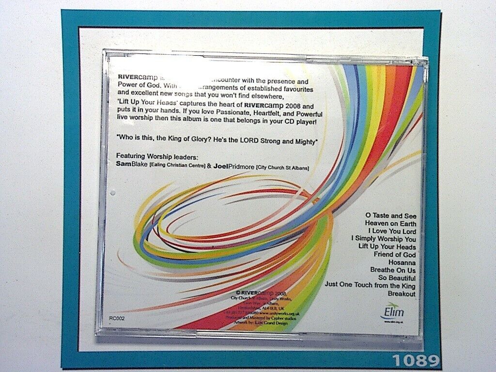 Rivercamp '08 	Lift Up Your Heads CD Mint (Gift Option)*