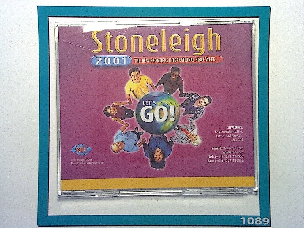Stoneleigh 2001 	Main Session Weds 7/8/01 Terry Virgo CD Mint