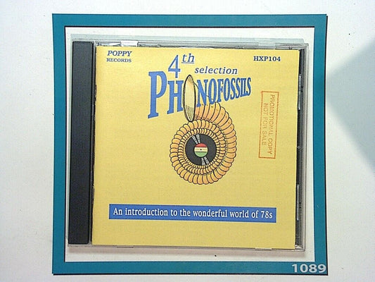 Phonofossils	4th Selection World of 78s CD Mint (Gift Option)*