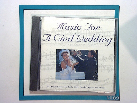 Music For A Civil wedding CD Mint (Gift Option)*