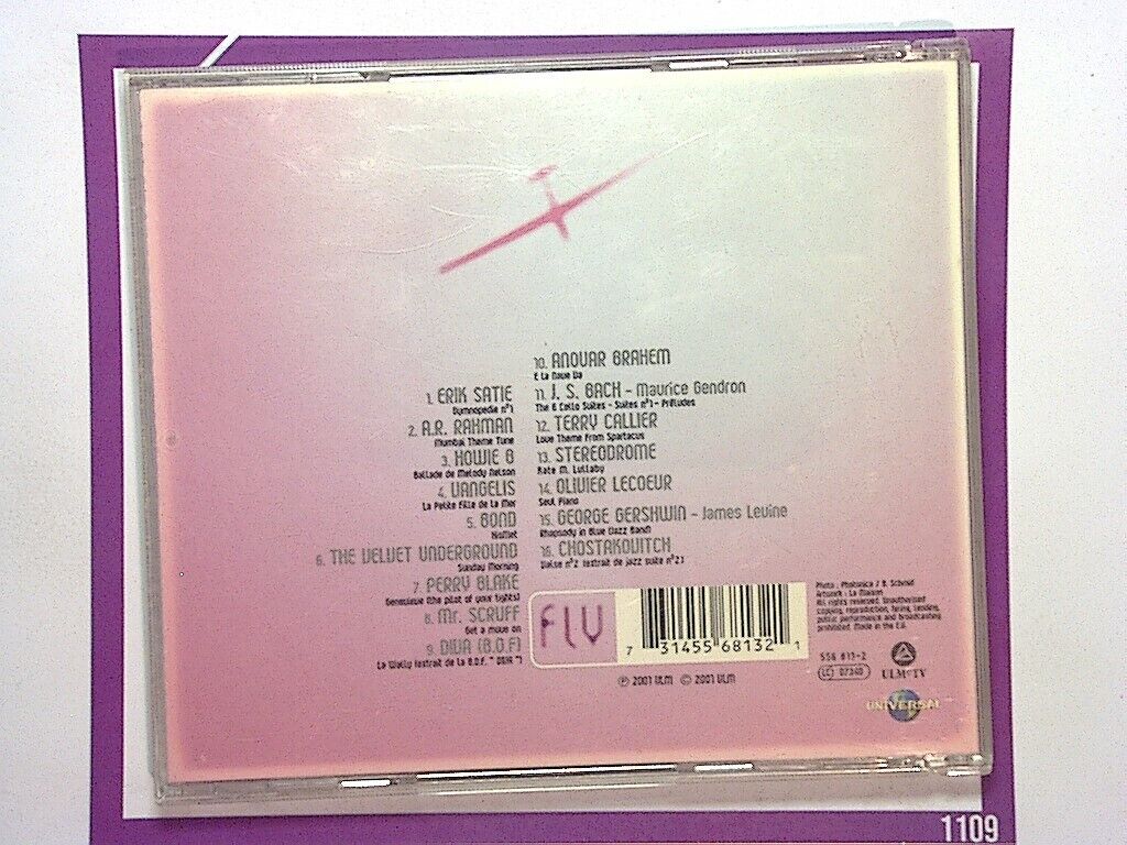 Various Artists - Fly CD Nr Mint (Gift Option)* Eric Satie, Vangelis Mr Scruff