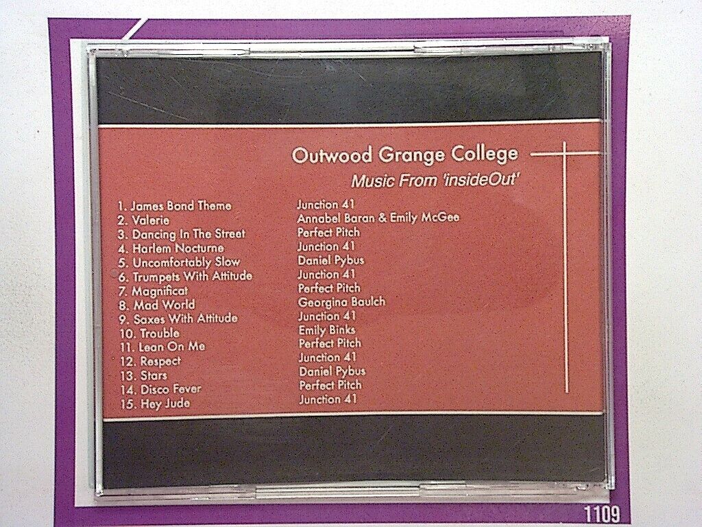 Outwood Grange College Music From "insideout" CD Mint