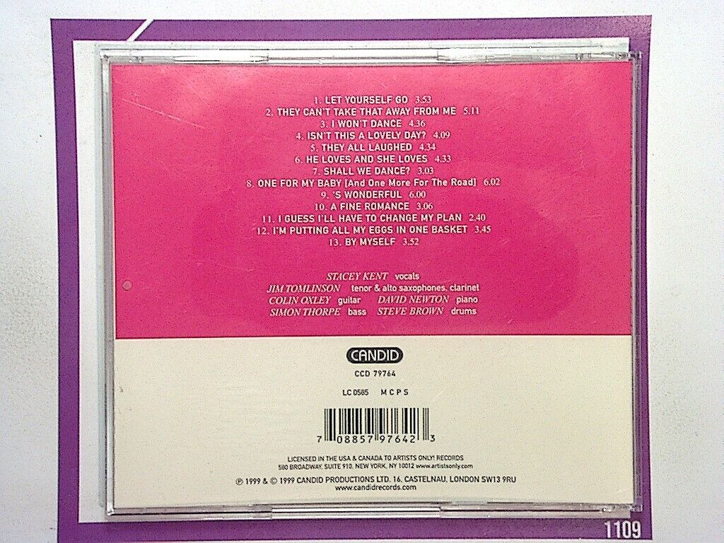 Stacey Kent	Let Yourself Go CD