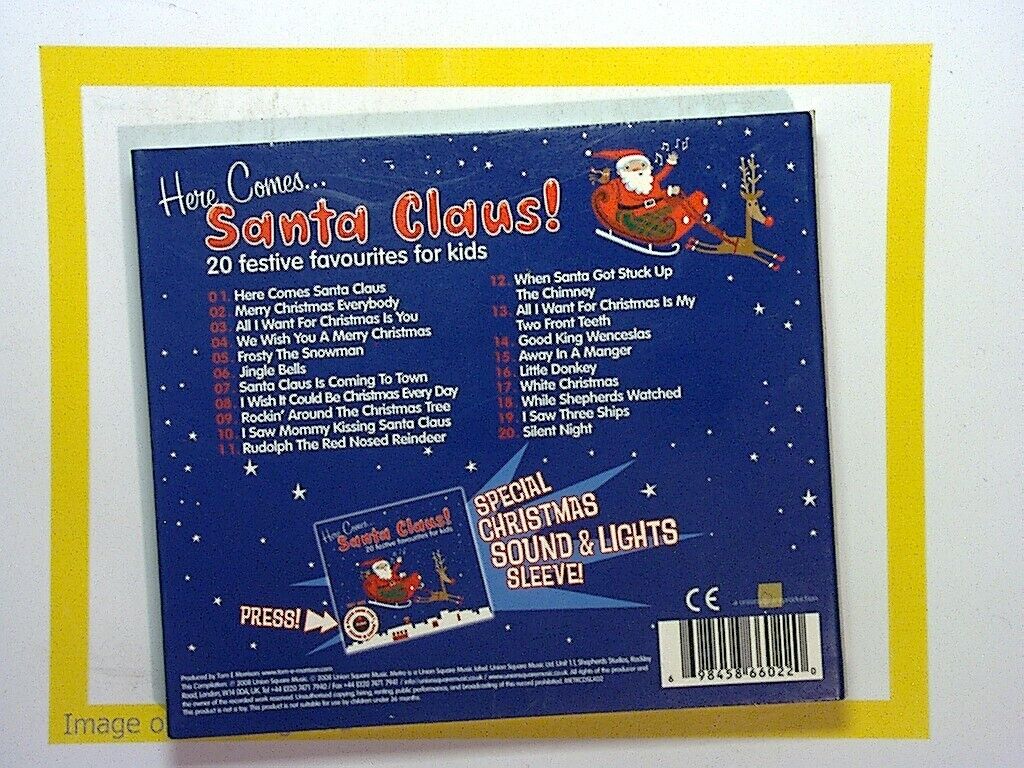 Various Artists	Here Comes Santa Claus: 20 Festive Favourites for Kids CD Mint