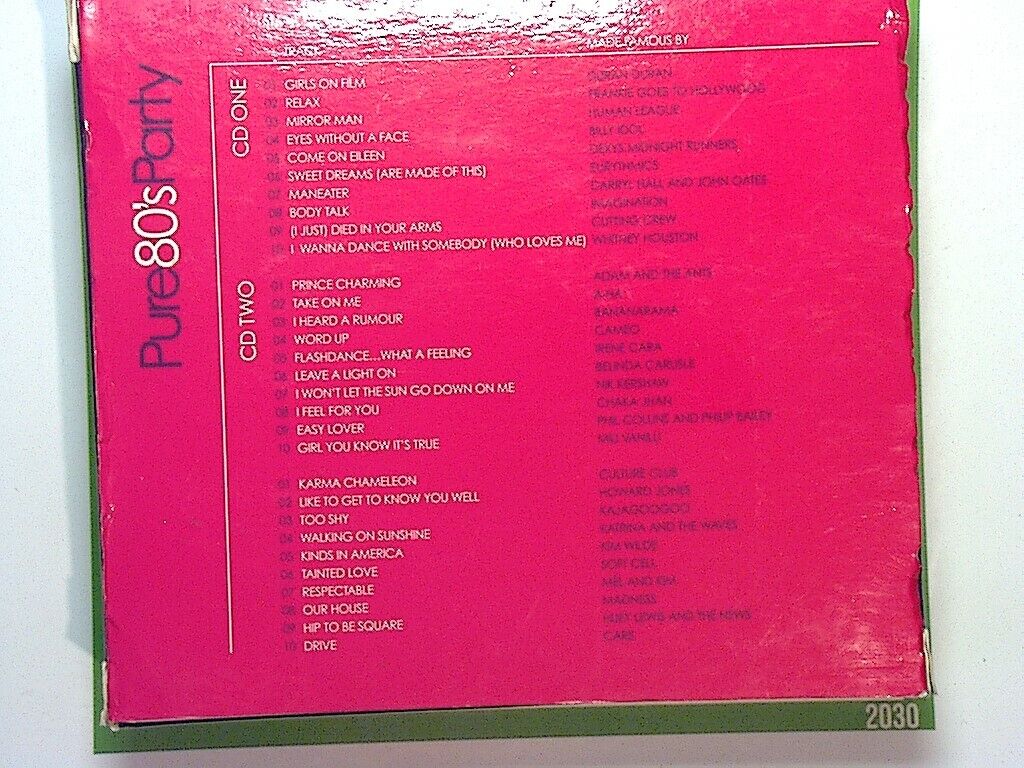 Various Artists	Pure 80s Party 3CD Nr Mint