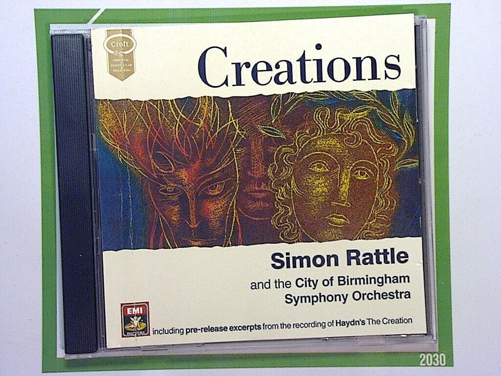 Simon Rattle	Creations City Of Birmingham Symphony Orchestra CD