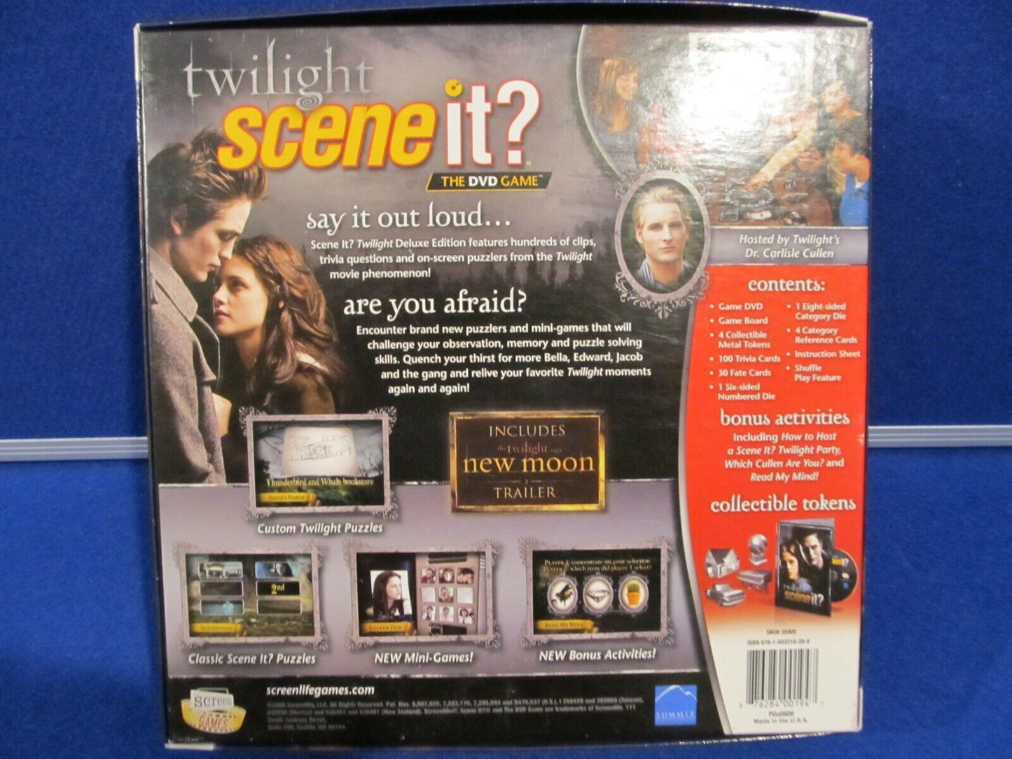 Twilight Scene It? DVD Game Deluxe Mint