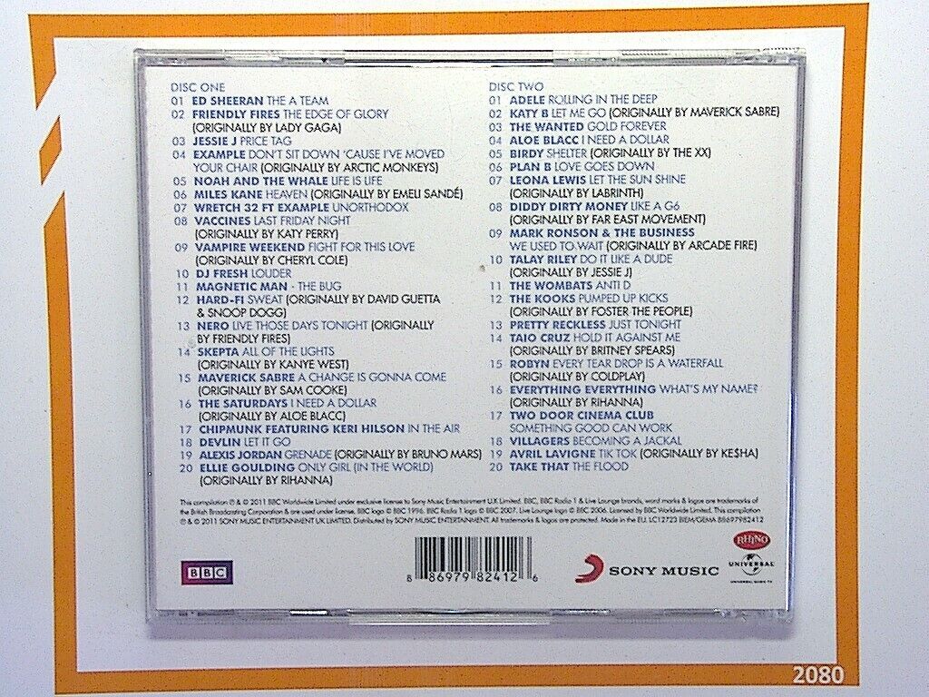 Various Artists	BBC Radio 1's Live Lounge, Volume 6 2CD Mint