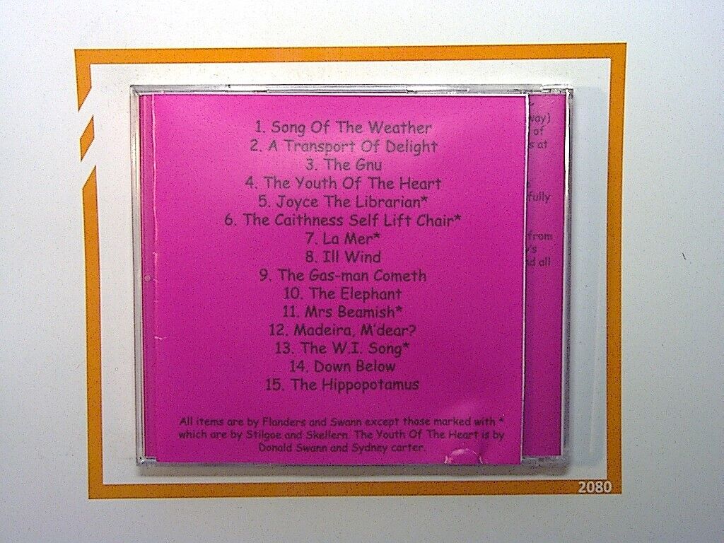 Two Blokes And A Piano	Sing Silly Songs CD Mint